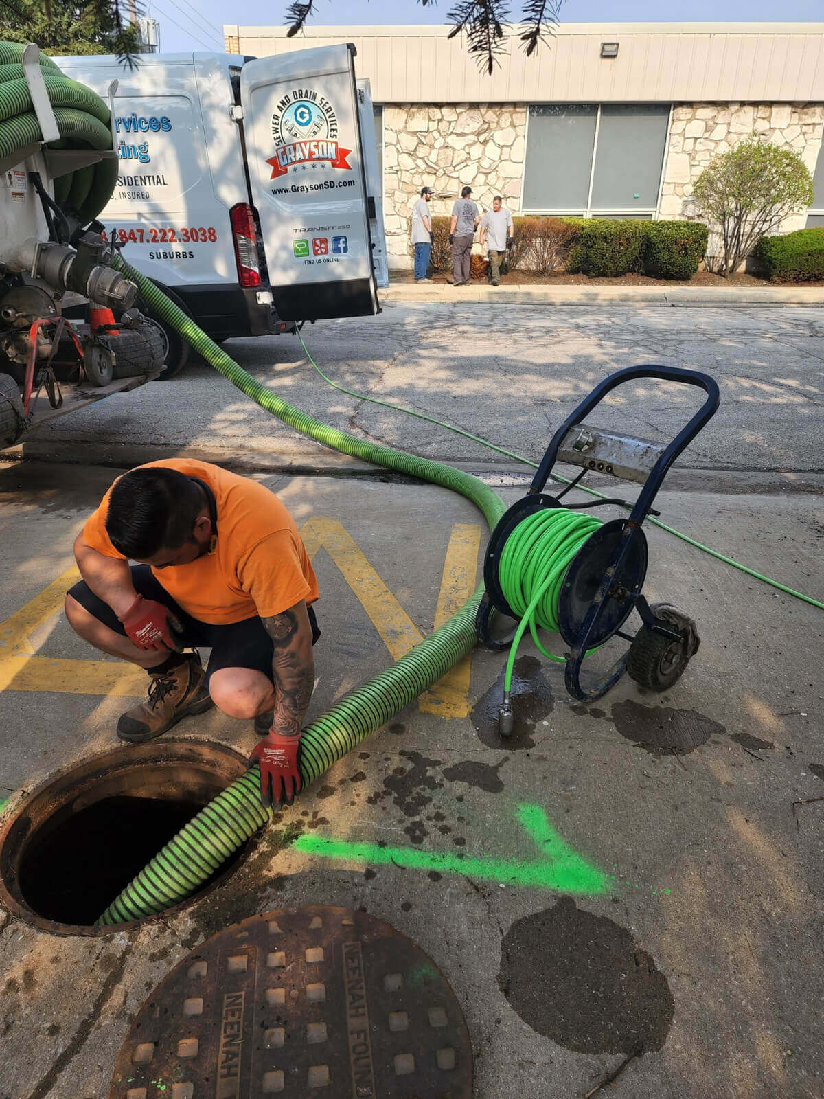 Hydro Jetting Services in Chicago, IL | Grayson Sewer