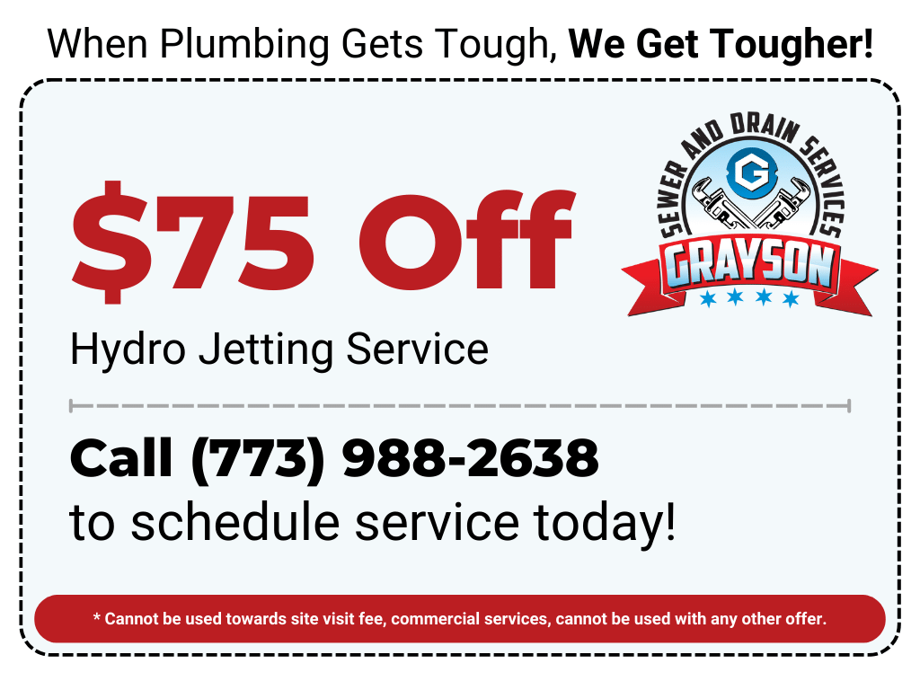 $75 Off on Hydro Jetting Service Coupon