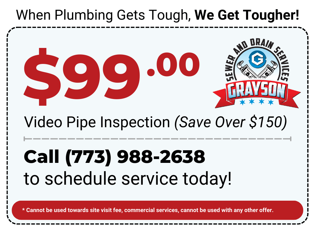 $99 only for Video Pipe Inspection Coupon